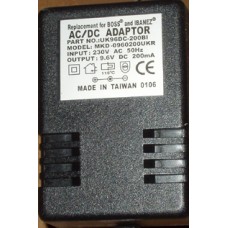 EHX Australian standard wall wart UK96DC-200BI +Adaptor